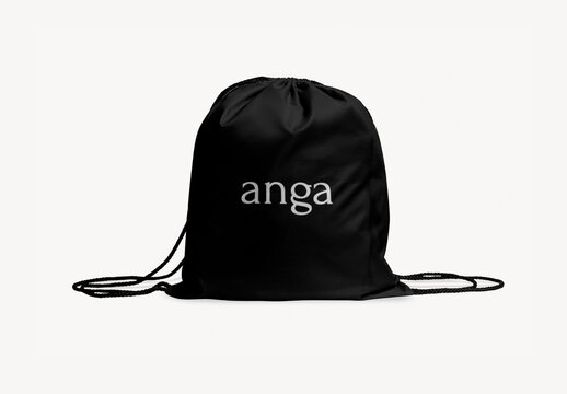 Product Drawstring Bag Mockup