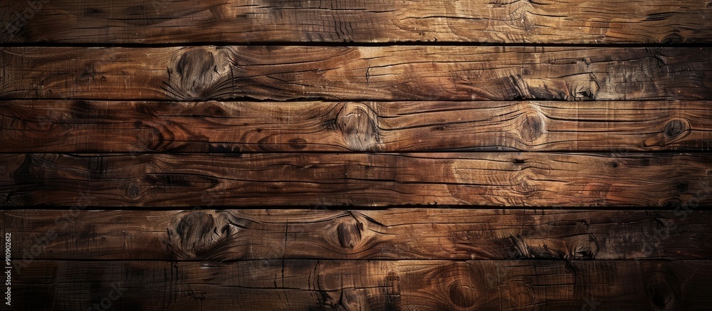 Poster wood texture background with wooden planks showcasing a natural pattern providing ample copy space i