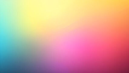 Obraz premium Vibrant Rainbow Gradient