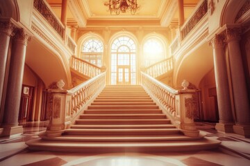 Obraz premium Staircase Leading Up