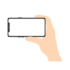スマホを持つ手
