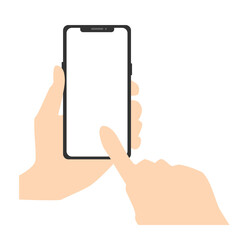 スマホを持つ手