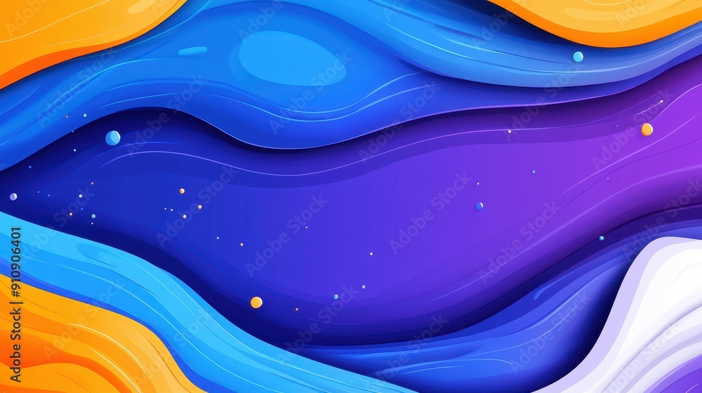 Poster experience dynamic liquid wave backgrounds bursting with vivid colors and modern textures for an eye