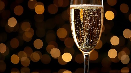 glasses of champagne