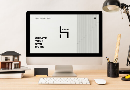 Screen Computer Device Mockup