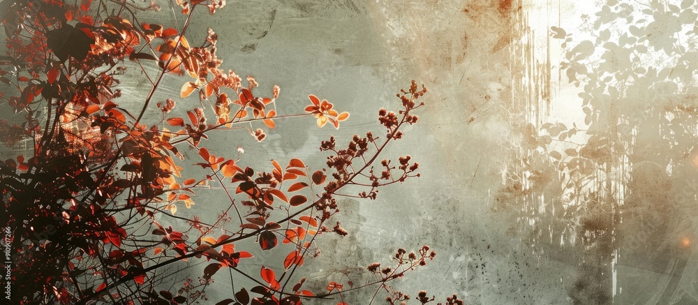 Leinwandbilder nature setting with abstract qualities providing copy space image