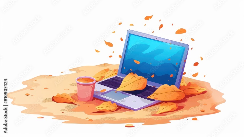 Poster unique 3d isometric illustration showcasing data recovery techniques, blending modern textures with 