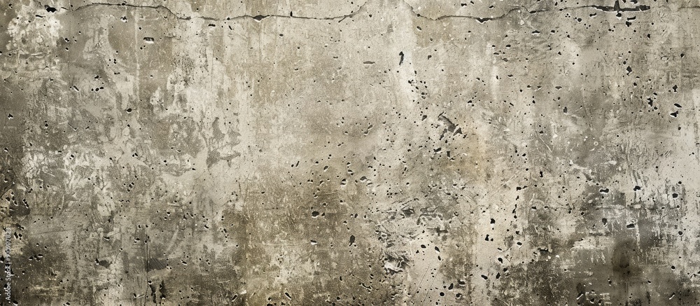Leinwandbilder Retro style artwork design featuring a vintage or grungy natural cement texture as a wall pattern with a rustic and aged appearance ideal for copy space image