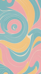 abstract background with circles, ai generated