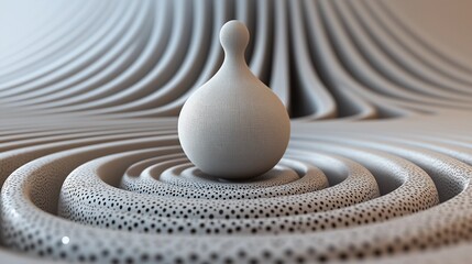 Naklejka premium Minimalistic geometric shapes on geometric materials.