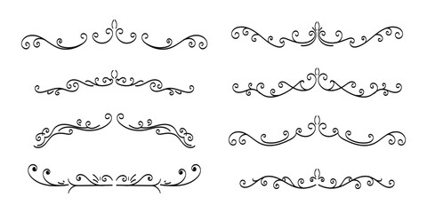 Obraz premium Simple Vintage Border Divider for Card