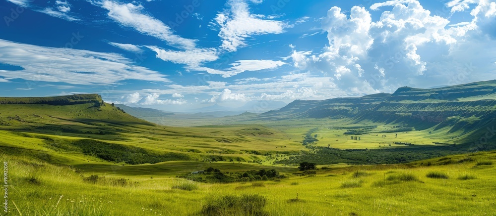 Canvas Prints scenic nature vista with expansive copy space image