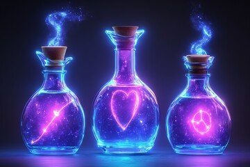 halloween potion bottles
