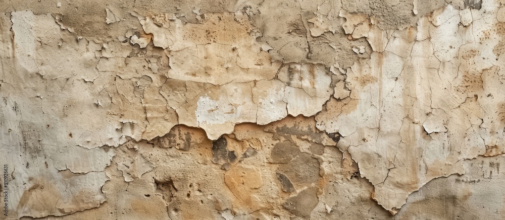 Fototapete stucco textured background of an aged concrete wall with space for adding images. creative banner. c