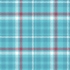 Tartan Plaid Vector Seamless Pattern. Plaid Pattern Seamless. Seamless Tartan Illustration Vector Set for Scarf, Blanket, Other Modern Spring Summer Autumn Winter Holiday Fabric Print.