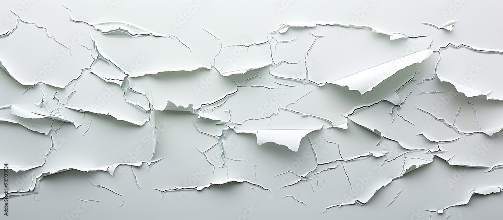 Poster background with torn paper pieces texture ideal for text placement in a copy space image