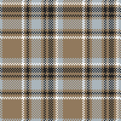 Tartan Plaid Vector Seamless Pattern. Checkerboard Pattern. Flannel Shirt Tartan Patterns. Trendy Tiles for Wallpapers.