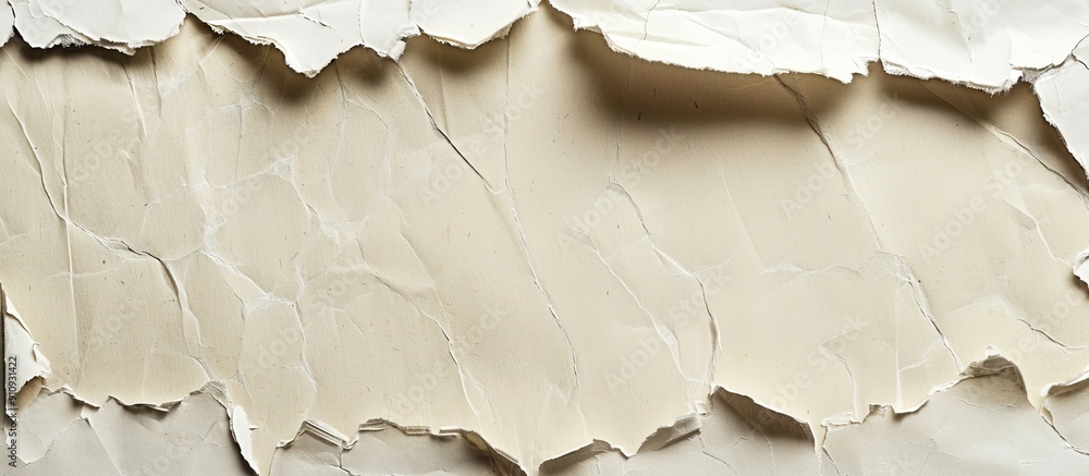 Poster torn paper with room for a copy space image