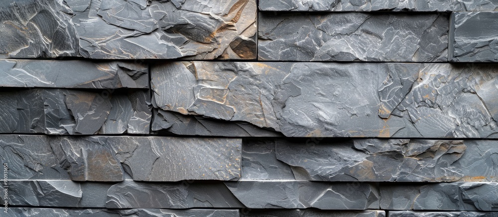 Aufkleber Old textured gray background like natural stone ideal for a retro pattern on a wall with copy space image