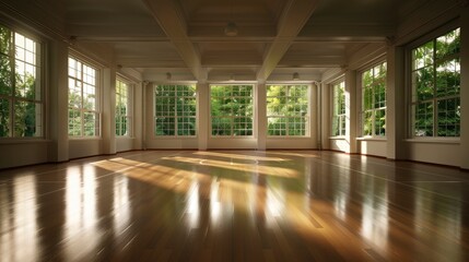 A School Gymnasium, Ready For Play, Wallpaper Pictures, Background Hd