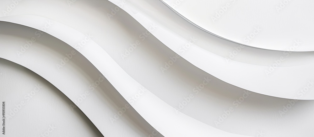 Poster white paper sheet with copy space image