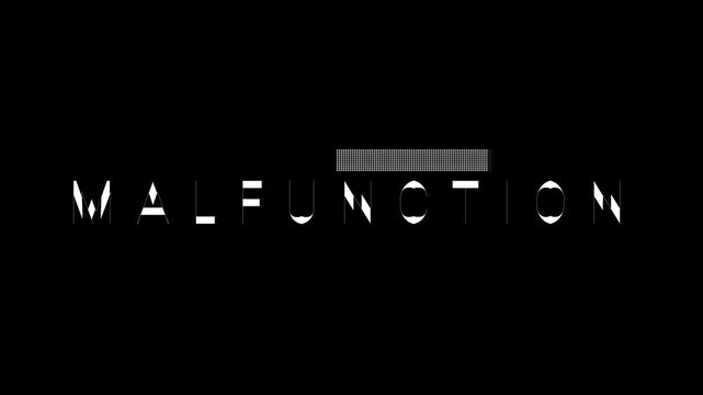 Glitch Text Art