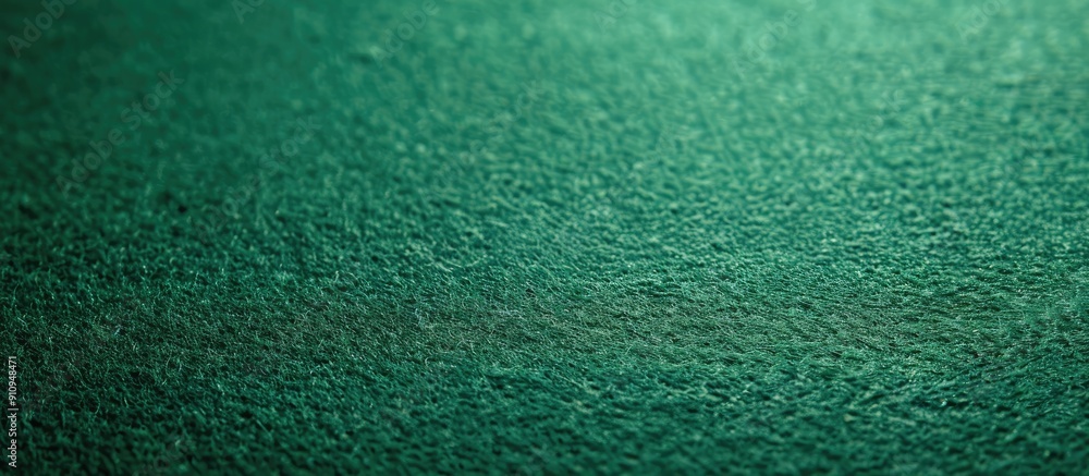 Poster green felt background with copy space image