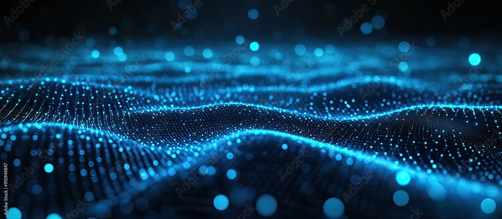 Aufkleber cybersecurity in smart cities digital data network protection concept abstract technology network wi