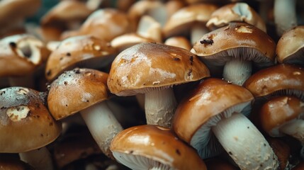 Stacked Mushrooms