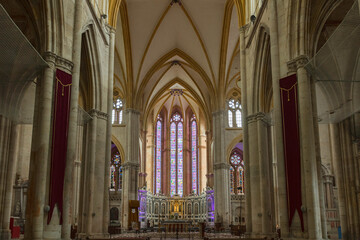 Fototapeta premium the cathedral of Toul in France