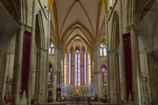 the cathedral of Toul in France