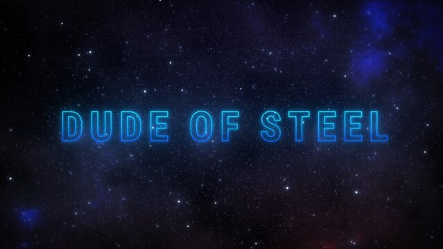 Dude of Steel Epic Superhero Man Title Intro