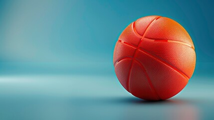 A Ball For A Game Of Basketball, In Vibrant Orange Color, Wallpaper Pictures, Background Hd