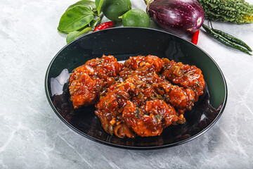 Chinese cuisine - Chicken manchurian gravy