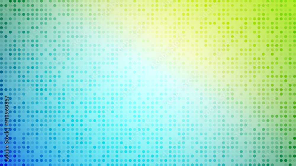 Poster colorful halftone background with dots