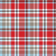 Tartan Plaid Pattern Seamless. Scottish Plaid, Template for Design Ornament. Seamless Fabric Texture. Vector Illustration