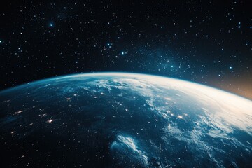 Obraz premium Earth From Space