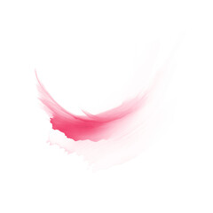 Obraz premium Ink splash of fuchsia color on a transparent background