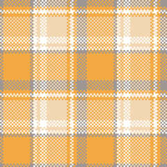 Scottish Tartan Plaid Seamless Pattern, Tartan Plaid Pattern Seamless. Template for Design Ornament. Seamless Fabric Texture. Vector Illustration