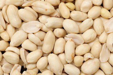 Peanut nuts background