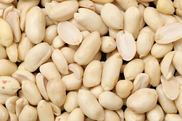 Peanut nuts background