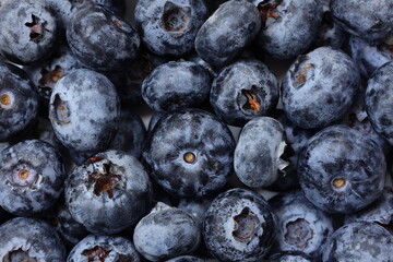close up of blueberries