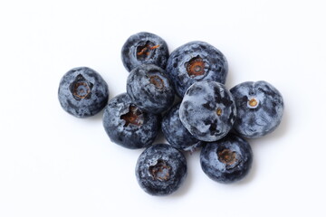 blueberries on a plate