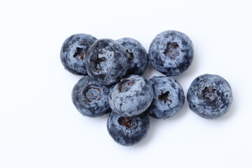 Blueberry fruit, blueberries fruits on white background 