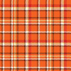 Tartan Plaid Pattern Seamless. Scottish Plaid, Template for Design Ornament. Seamless Fabric Texture. Vector Illustration