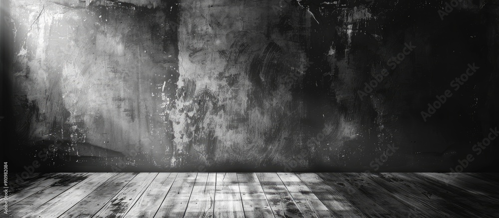 Poster Monochrome texture background with room for copy space image