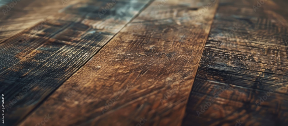 Leinwandbilder close up view of a wooden board surface with space for adding an image. copy space available