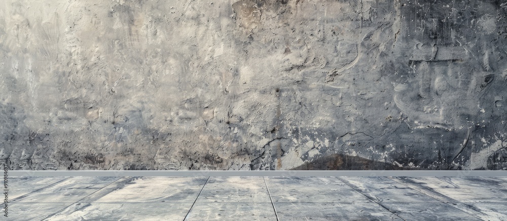 Fototapete Wall structure with a textured background like a grunge canvas mimicking gray stone or concrete perfect for a backdrop in photos requiring copy space image