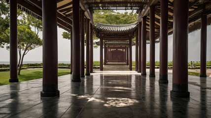 gazebo in the garden