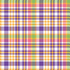 Scottish Tartan Plaid Seamless Pattern, Sweet Plaid Pattern Seamless. Traditional Scottish Woven Fabric. Lumberjack Shirt Flannel Textile. Pattern Tile Swatch Included.